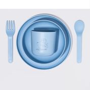 Kit Alimentação 5peças +12m Azul Petit Piá