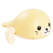 Brinquedo De Dar Corda Foca Unissex Pimpolho - Bege