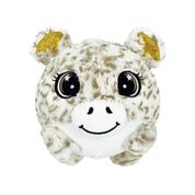 Bola de Pelúcia Fofobola Mery Marrom Toyng Plush Ball Original Macia e Fofa – Presente ou Coleção
