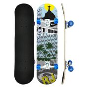 Skate Infantil DM Radical Modelo Rio Tamanho 79cm Suporta até 70kg