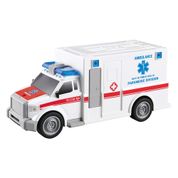 Carro Fricção Ambulância com Luz e Som