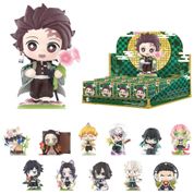 Blind Box, Caixa Surpresa, Coleção de Bonecos da Série Kimetsu no Yaiba Birth Flower da POP MART, Caixa Surpresa com 12 Figuras, Brinquedos de Ação.