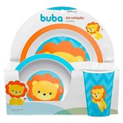 KIT REFEICAO ANIMAL FUN LEAO - BUBA