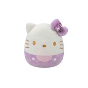 Pelúcia Squishmallows Hello Kitty Lilás Sunny 3877 – Edição Especial 50 Anos Colecionável com Toque Super Macio