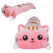 Pelúcia Almofada Molly Fofy Toys Rosa | Super Macia, Delicada e Ideal para Abraçar, Decorar e Surpreender com Carinho