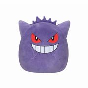 Pelúcia Squishmallows Pokémon Gengar Sunny 3567 – Bicho Fofo e Colecionável com Visual Divertido e Toque Super Macio