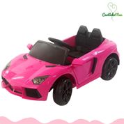 CARRO ELÉTRICO ESPORTIVO ROSA 6V - BABY STYLE