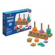 Quebra Cabeça Infantil Brincando de Matemática Brinquedo Montessori