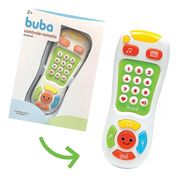 CONTROLE REMOTO MUSICAL INFANTIL BRANCO - BUBA