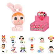 Blind Box,Mini Bonecas CRYBABY x Meninas Superpoderosas da POP MART, Kit com 12 Mini Bonecas CRYBABY em Embalagem Surpresa, Miniaturas Colecionáveis