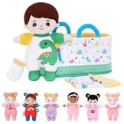 Boneco de Bebê Suave Meu Amigo  - Presente de Aniversário para Meninos - Brinquedo de Pelúcia para Crianças Pequenas - Irmão Maior,OUOZZZ