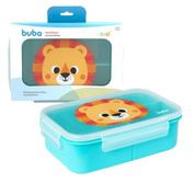 LUNCHBOX LANCHEIRA COM DIVISORIAS ZOO LEAO - BUBA