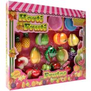 Kit Comidinha Infantil - Horti Fruti - Frutas com Corte - Braskit