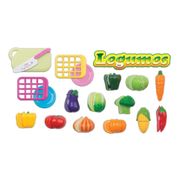 Kit Comidinha Infantil - Horti Fruti - Legumes com Corte - Braskit