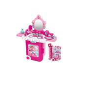 Maleta Mania De Beleza 2 Em 1 Meninas Penteadeira | DM Toys