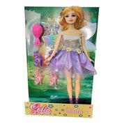 Boneca Sofia Fada Fadinha Magica Sofia Com Acessórios