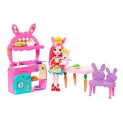Boneca Bree Bunny Enchantimals Diversão Na Cozinha Cenario