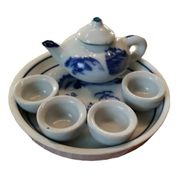Jogo  Mini Xícaras De Chá De Porcela Decorativo Chines Luxo