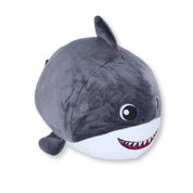Tubarão de Pelúcia Fizzy Toys Sharky Super Macio e Antialérgico para Crianças, Presente ou Decoração