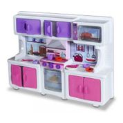 Brinquedo Cozinha Completa Com Microondas E Acessórios