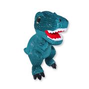 Tiranossauro de Pelúcia Verde Escuro Titus Fofy Toys com Detalhes em Tecido Fofo e Divertido