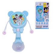 Chocalho Tambor Mordedor Looney Tunes Baby EBN Kids ZL33 com Guizo, Som e Estímulo Sensorial