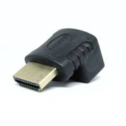 Adaptador HDMI Fêmea/HDMI Macho 90 Graus