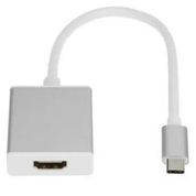 Cabo Adaptador Tipo C Macho X Hdmi Femea (au-9901) Usb 3.1
