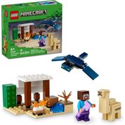 Lego Minecraft Expedição no Deserto de Steve 21251