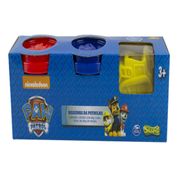 2 Potes Massinha Patrulha Canina Com Moldes Ki-massa