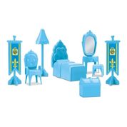 Judy Home Quarto Princesa Snow  Com Centro Azul