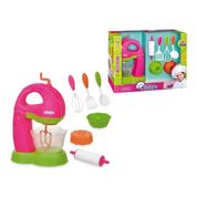 Kit Batedeiracom Varios  Acessórios Gira E Mistura De Verdad