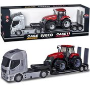 Brinquedo Colecionável Miniatura Caminhão Iveco Trator Case