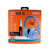 Headphone Bluetooth Maker Posca HS117 - Oex