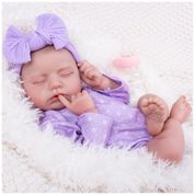 Bebê Recém-Nascido Newborn, Bonecas Realistas Aori  de 50 cm: Conjunto de Presente de Companhia Ideal