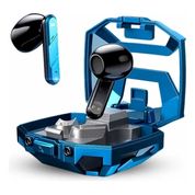 Fone de Ouvido In-ear Gamer em Metal Bluetooth 5.3 In-ear Cor Azul