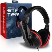 Fone de Ouvido Headset com Fio Gamer Evolut Starter Eg-308