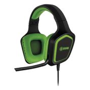 Fone de Ouvido Headset Gamer X Zone Ghs-02 Rgb Led Cor Preto Verde