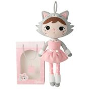 BONECA JIMBAO GATINHA CHLOE 33CM - METOO
