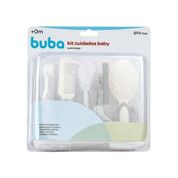 Kit Cuidados de Higiene Com Estojo Cinza Buba
