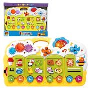 Trenzinho Trem Brinquedo Teclado Educativo Animais DMT4744