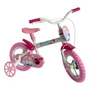 BICICLETA INFANTIL ARO 12 MAGIC RAINBOW ROSA - BSTYLL BABY