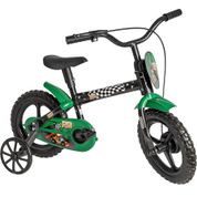 BICICLETA INFANTIL ARO 12 RADICAL VERDE E PRETO - BSTYLL BABY