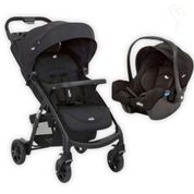 CARRINHO DE BEBE MUZE + BEBE CONFORTO JUVA PRETO UNIVERSAL - JOIE