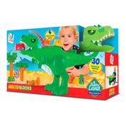 Baby Land Dino Jurássico Com 30 Blocos 8001 - Cardoso Toys