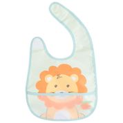 Babador Impermeável Soft Masculino Pimpolho - Verde/Leao