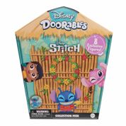 Disney Doorables Stitch Conjunto com 8 Mini Bonecos Colecionáveis Exclusivos com Olhos Brilhantes