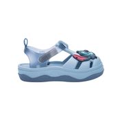 Sandália Bebê Stitch Unissex Mini Melissa Azul