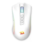 Mouse Gamer Redragon Cobra Pro, RGB, 16000 DPI, 8 Botões, Branco