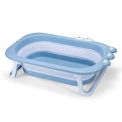 Banheira infantil retrátil Multikids Crocodilo 38 litros Azul - BB1101OUT [Remanufaturado] BB1101OUT